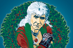 They're still running with shields down.Of course! We are one big happy fleet! Ah, Kirk, my old friend, do you know the Klingon proverb that tells us fruitcake is a dish best served at room temperature?(pause)It is room temperature in the kitchen!