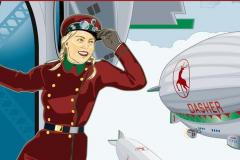 Santa's Aero Fleet.This years Holiday Greeting, showing Santa's Aero Fleet on it's way across the globe!