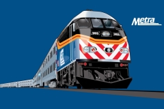 Chicago METRA Rail Line