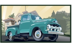 Ford Truck on Sonoma Town Square